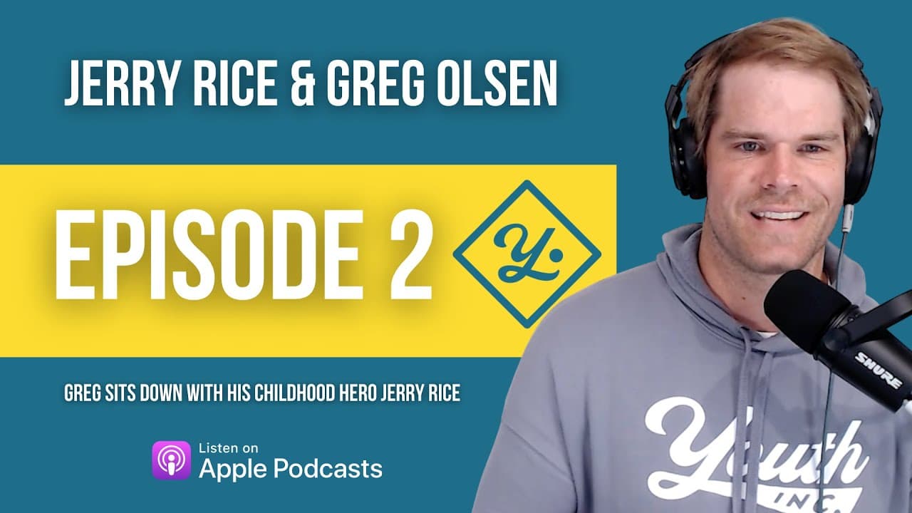 Greg Olsen Sits Down with his Childhood Hero & Hall of Fame Wide Receiver Jerry Rice